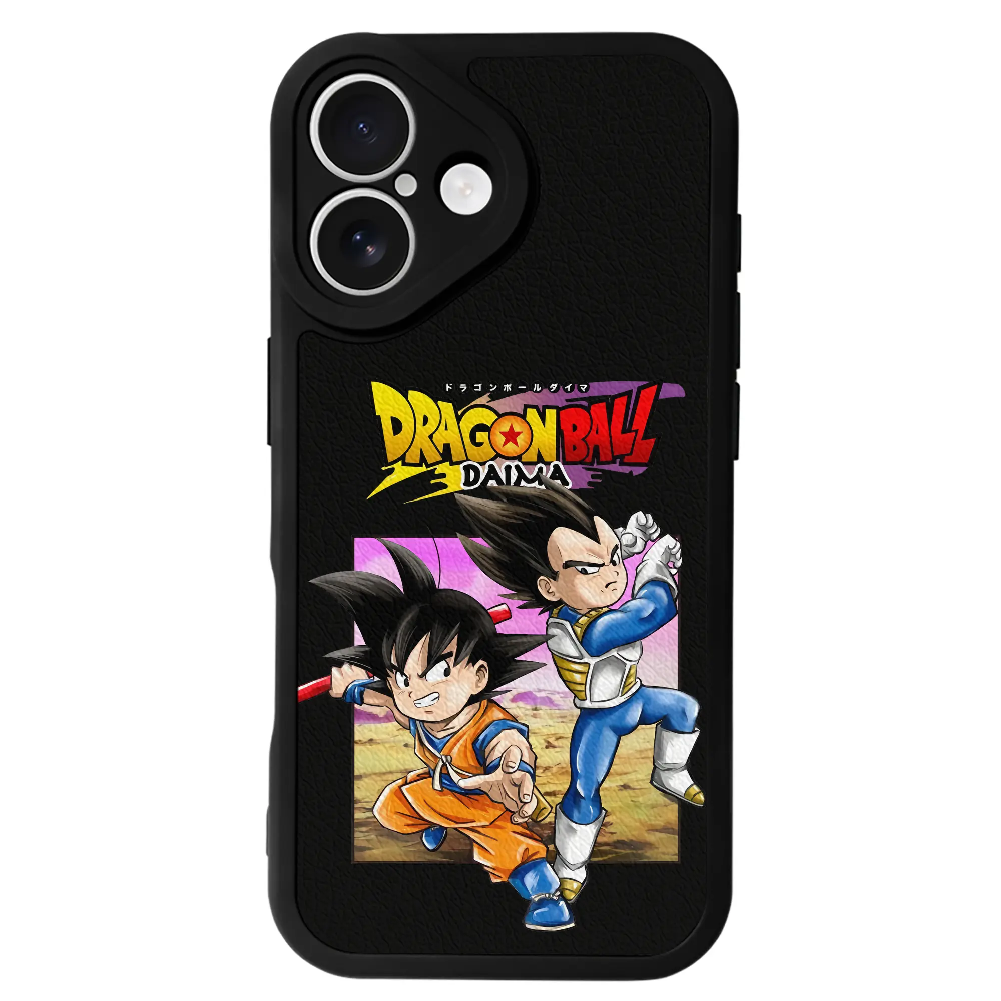 ドラゴンボール グッズ ベジータ - IPhone 16シリーズ対応 ・ シリコンスマホケース ・ レザー調 ・ 高精度フィット ・ 耐衝撃 ・ ワイヤレス充電対応 ・ 精密カット